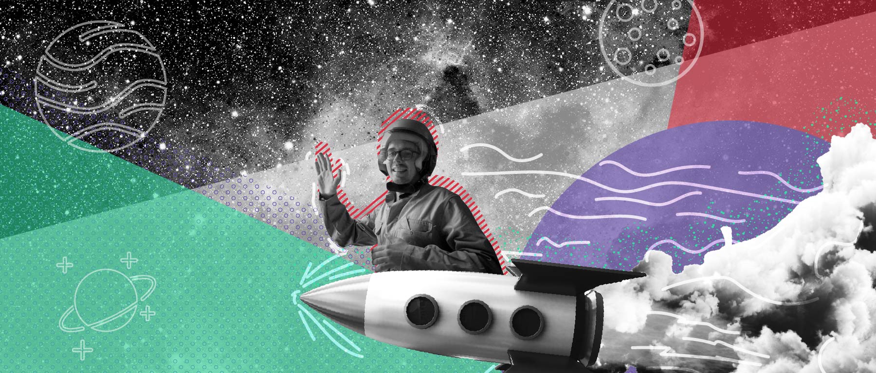 Robbe Haegeman Stage Grafisch ontwerp ruimtevaarder astronaut