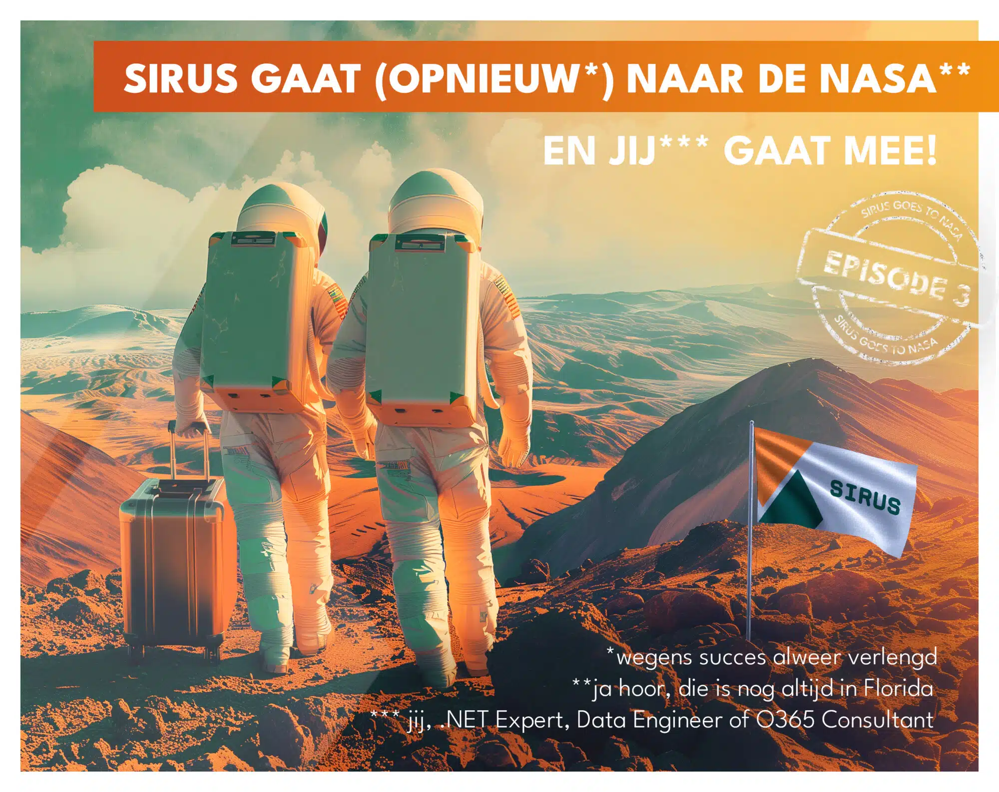 Graviteit - Sirus NASA 2024 Campagnebeeld Algemeen