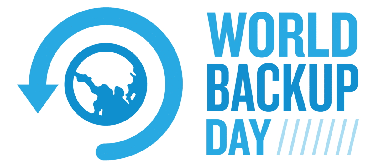 Het World Backup Day logo