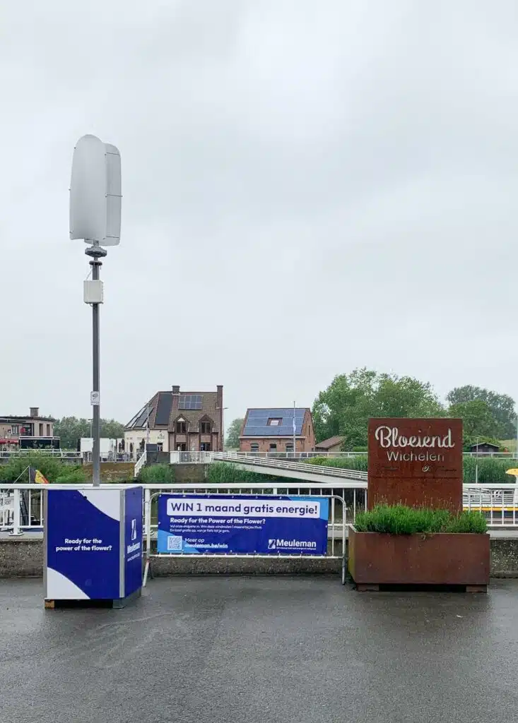 Meuleman windmolen in Wichelen, 1 jaar gratis energie
