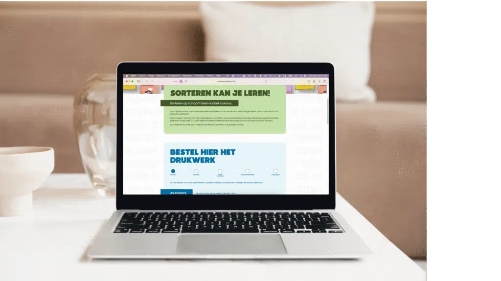 Sorteren kan je leren - website