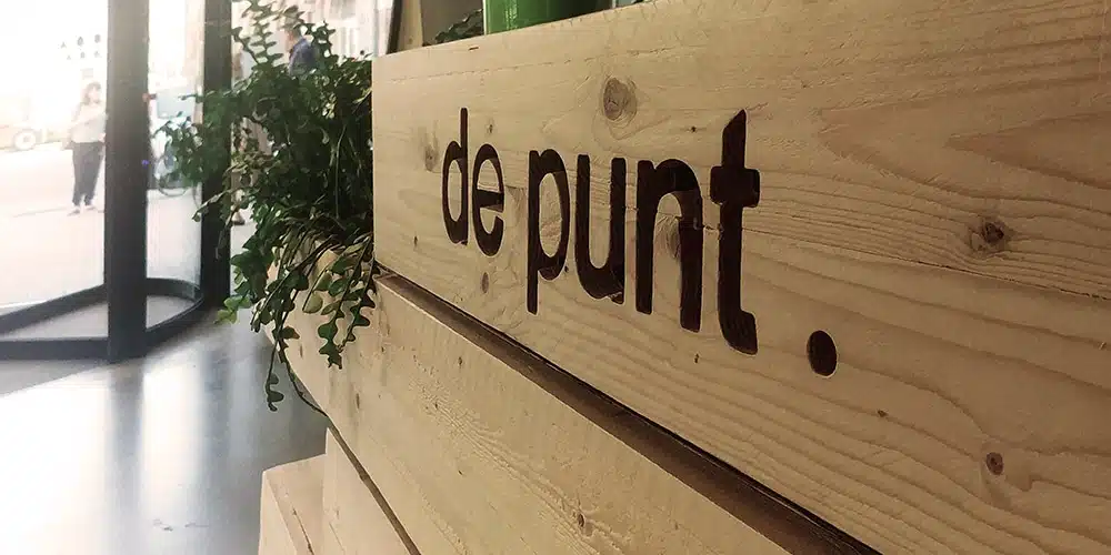 De Punt bedrijvencentrum in gent Onthaal