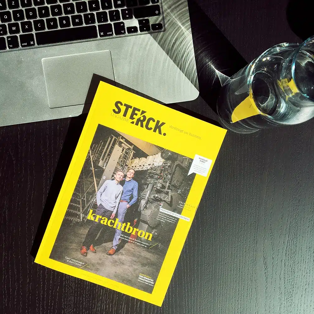 Wichels Gents Communicatiebureau Graviteit in Sterck Magazine Volstreckt Anglo Belgian Corporation ABC