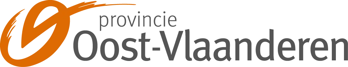Logo van Provincie Oost-Vlaanderen, klant van communicatiebureau Graviteit
